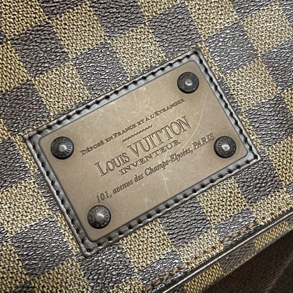 LOUIS VUITTON Brooklyn PM Ebene Damier - Shoulder Bag 690-051725 - Picture 9 of 14